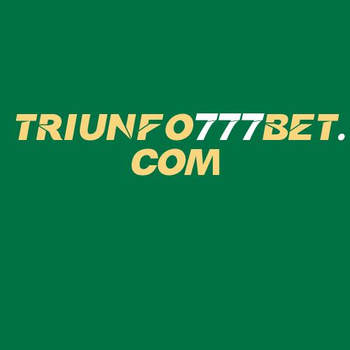 Logo da TRIUNFO777BET